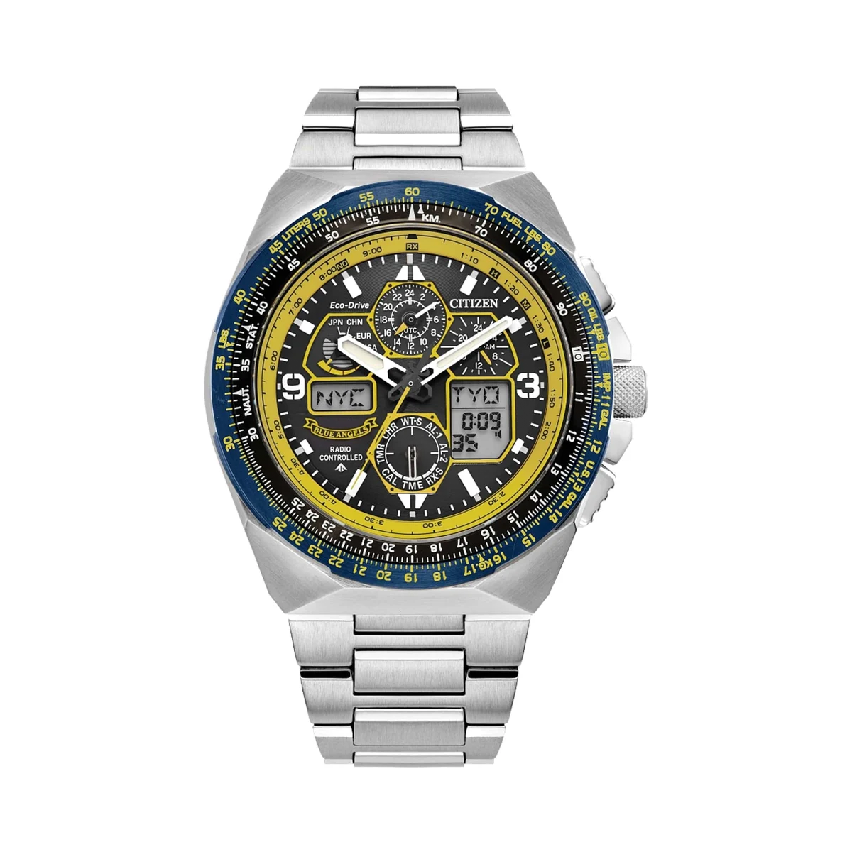 Citizen Promaster Skyhawk A-T Blue Dial Stainless Steel Bracelet Watch