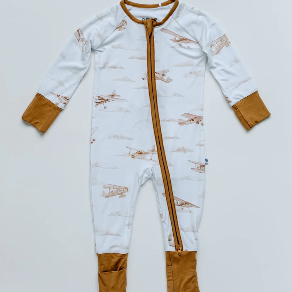 Aviation romper copper