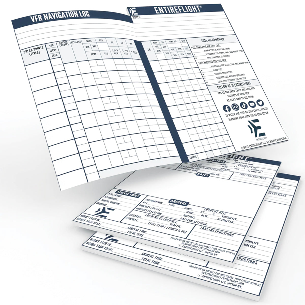 Entireflight cross country planning flight pad