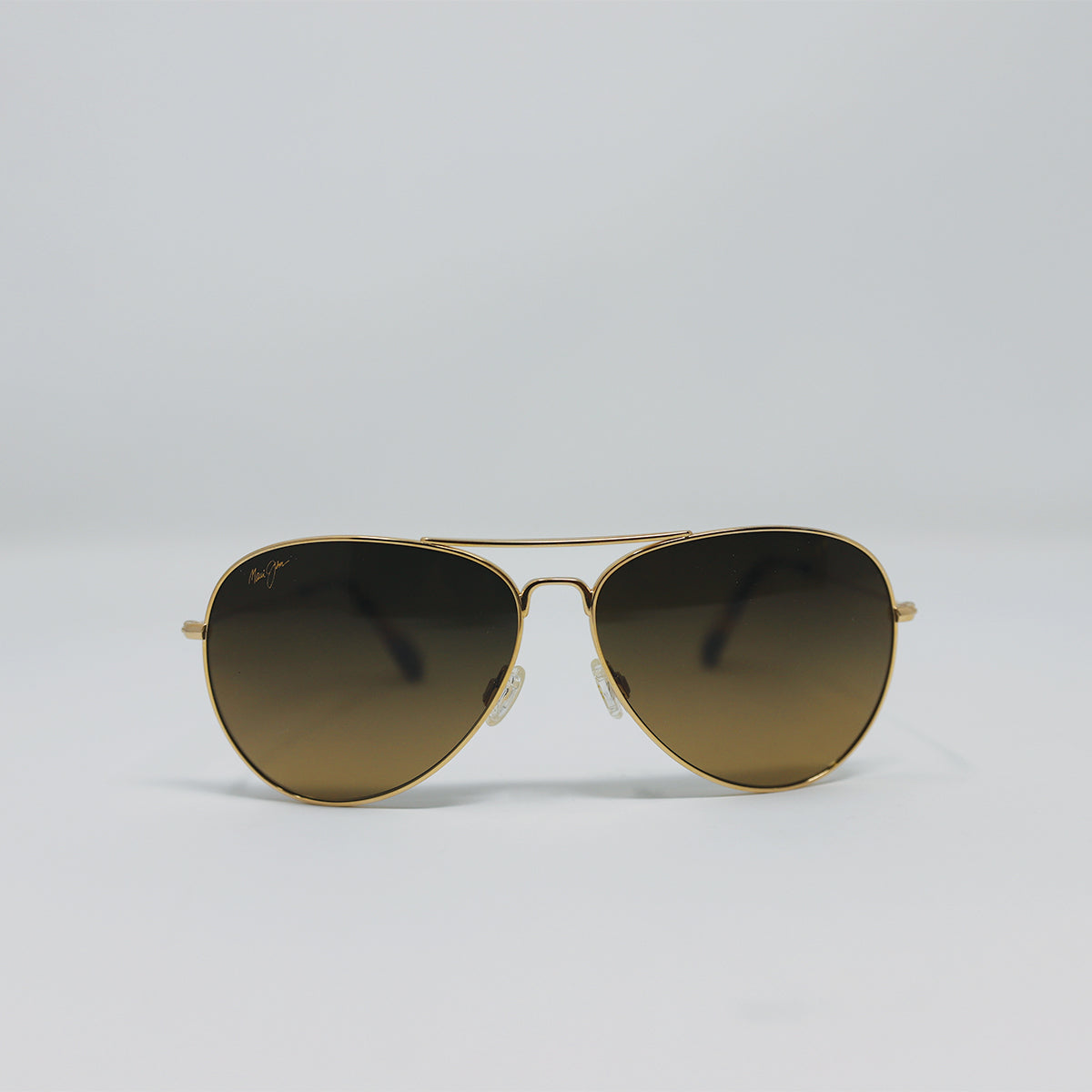 Mavericks Gold Aviator Sunglasses Maui Jim
