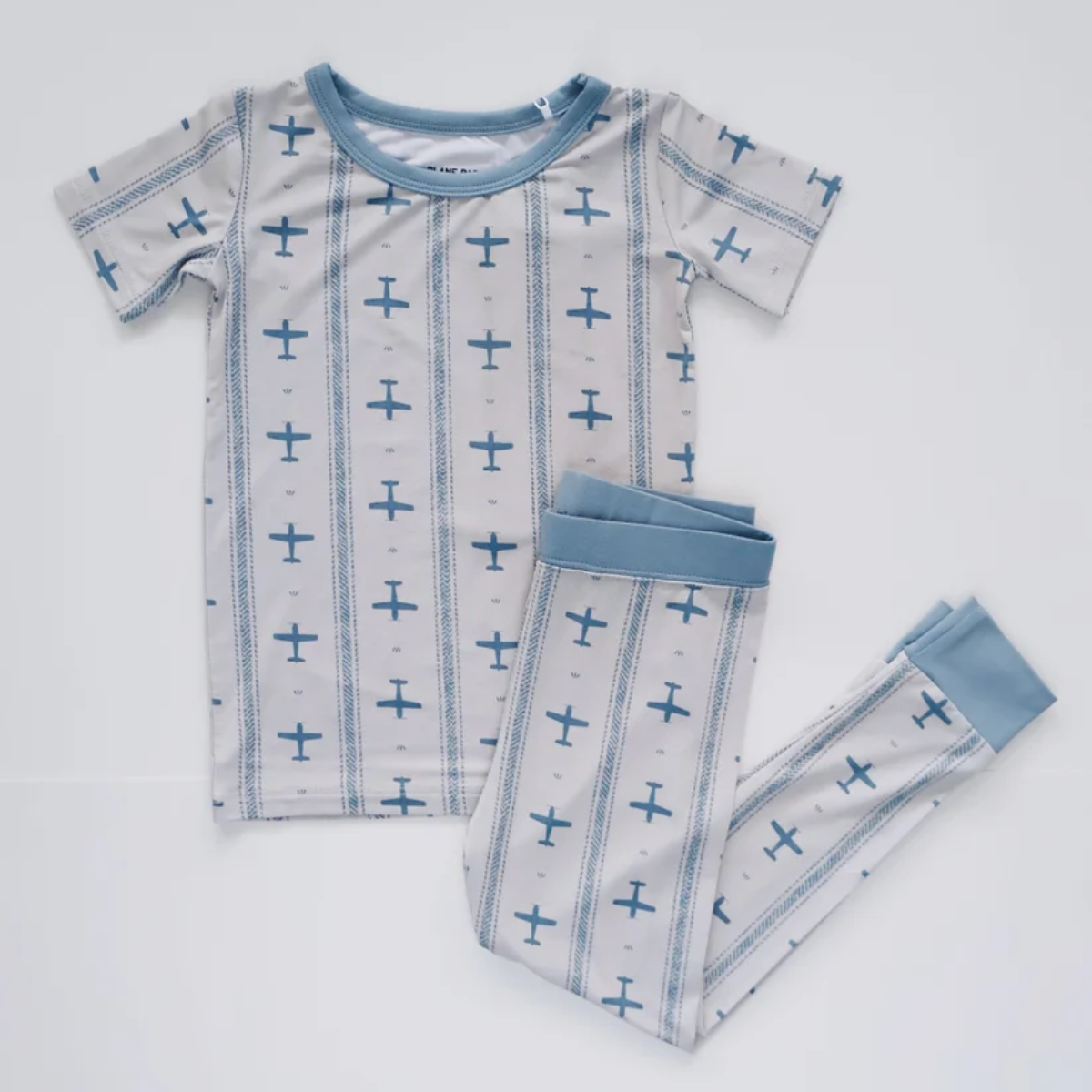 Plane baby aviation pajama set 