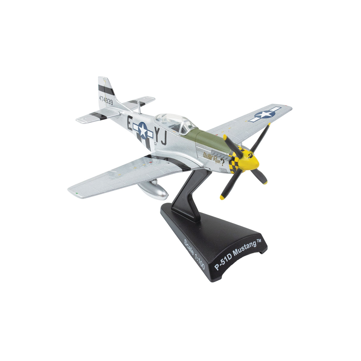 Postage Stamp P-51D die-cast model