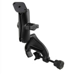 RAM Double Ball Yoke Clamp Mount with Diamond Plate - Medium image 0