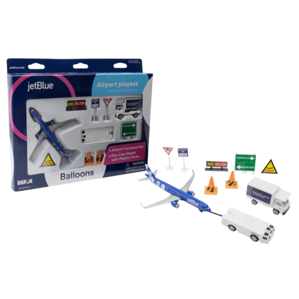 JetBlue Airplane Play Set