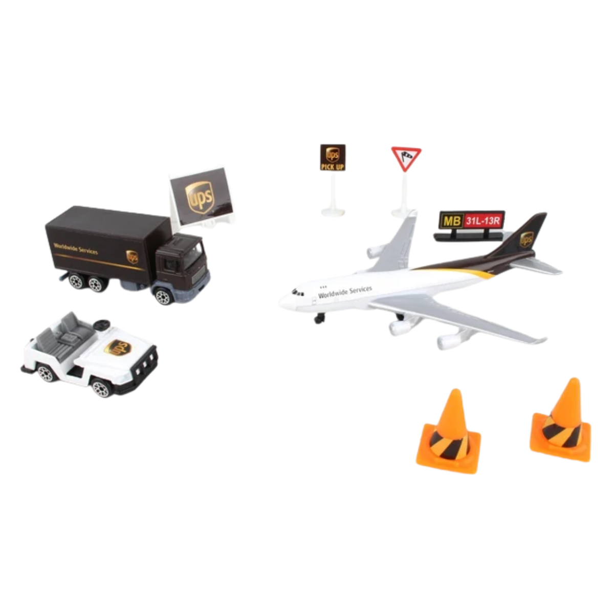 UPS Aviation playset