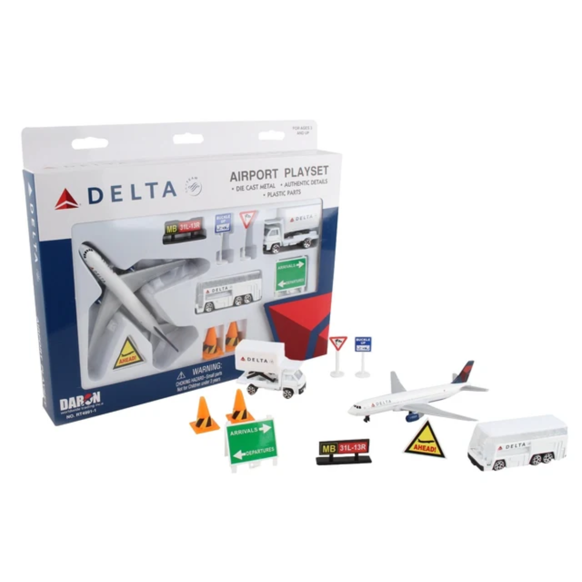 Delta Airlines Airport Toy Set