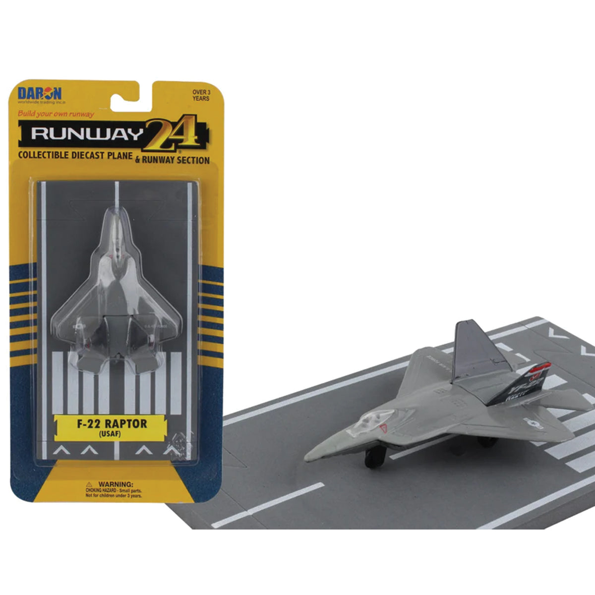F-22 Raptor airplane die-cast model