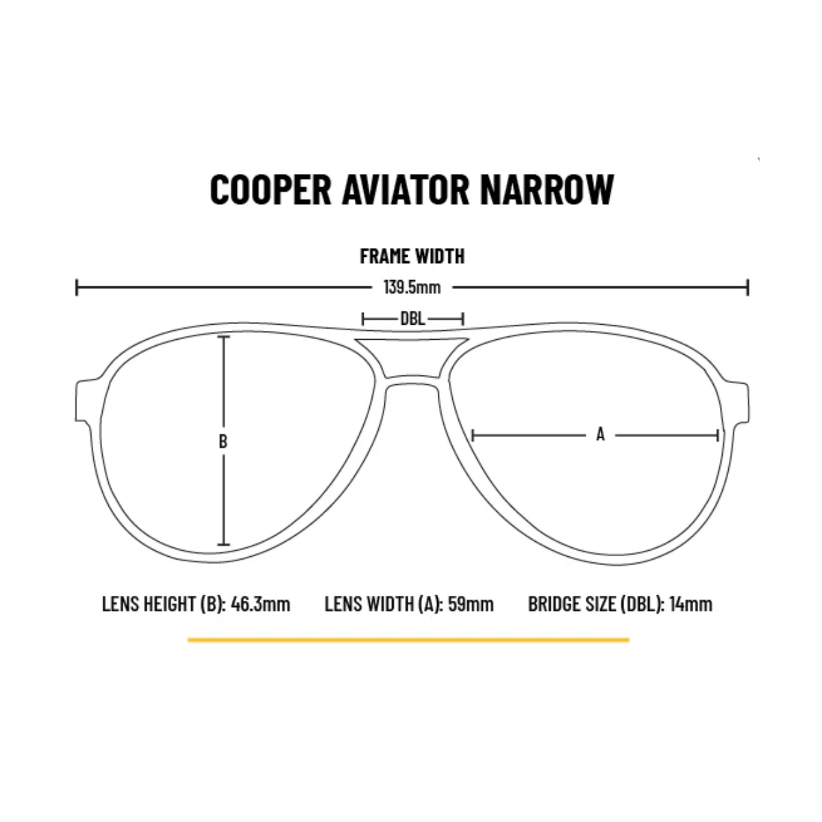 Flying Eyes Cooper Aviator - Sapphire
