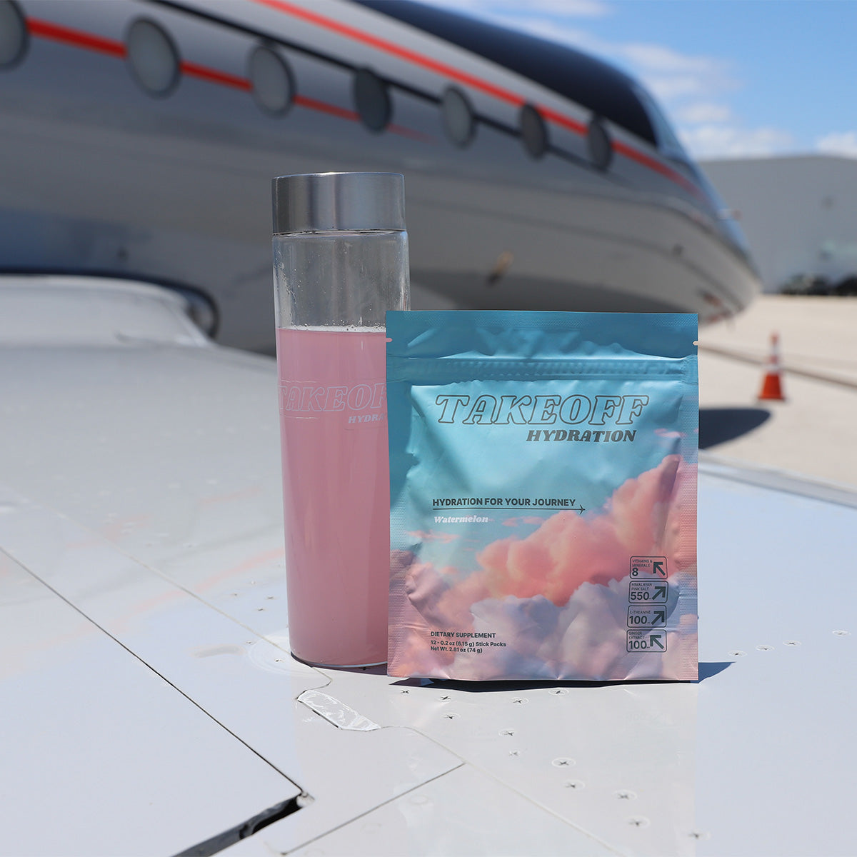 Takeoff hydration