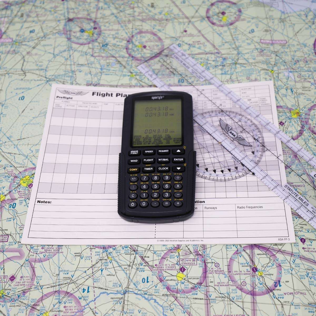 Sporty�s Electronic E6B Flight Computer image 4