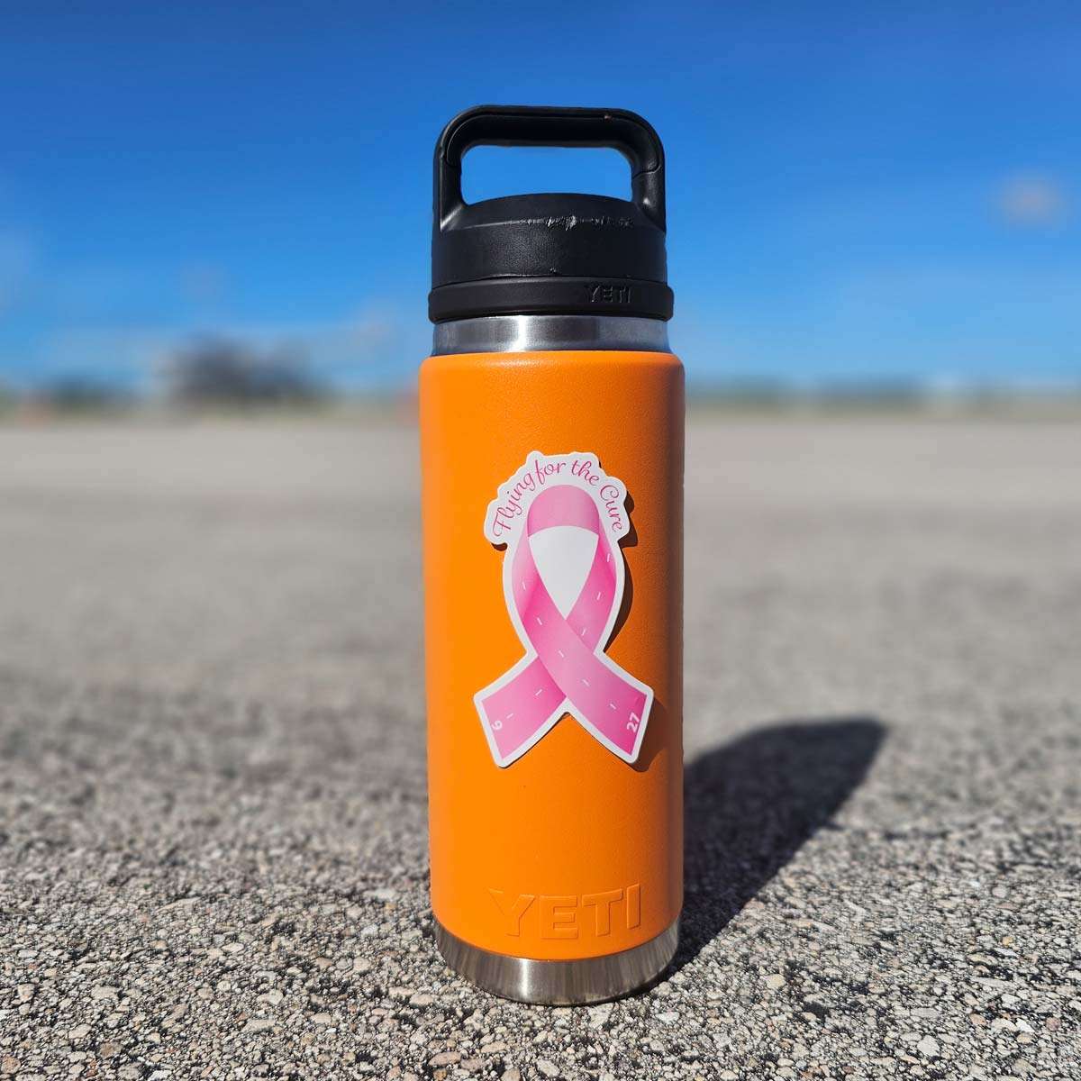 Flying For The Cure - Sticker image 0