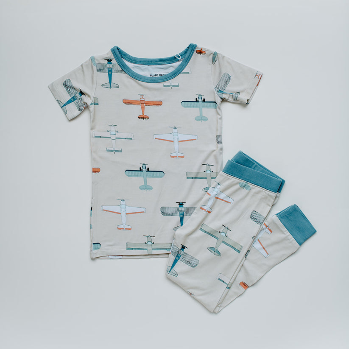 Plane baby alpha 2 piece pj 