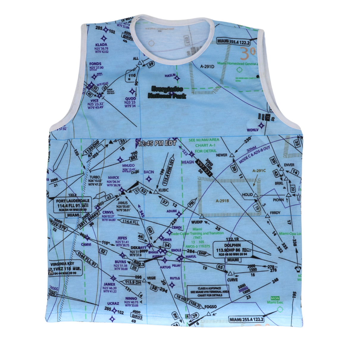 Boys Blue Sectional Tank Top image 0