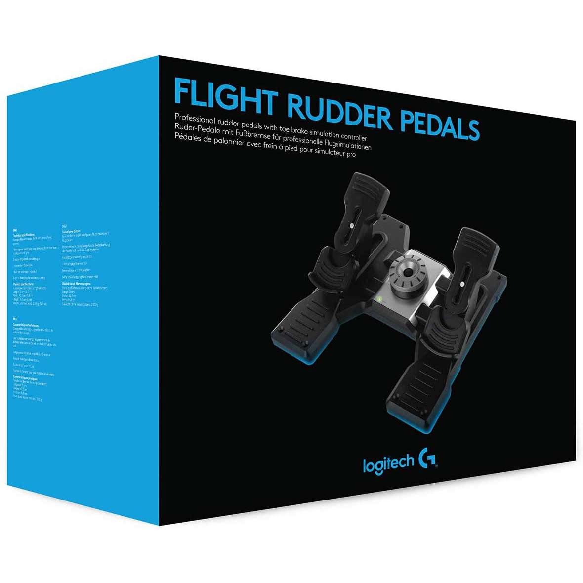 Logitech PC Pro Flight Rudder Pedals image 3