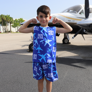 Boys Blue Fly Be Free Tank Top image 0