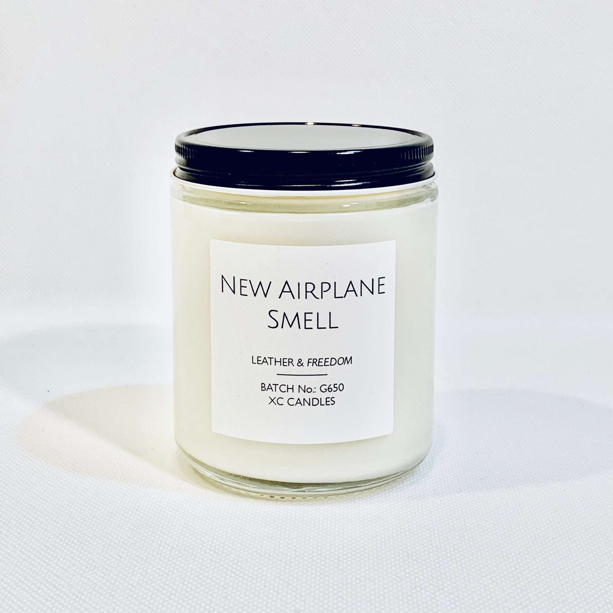 XC Candles - New Airplane Smell - Leather &amp; Freedom image 0