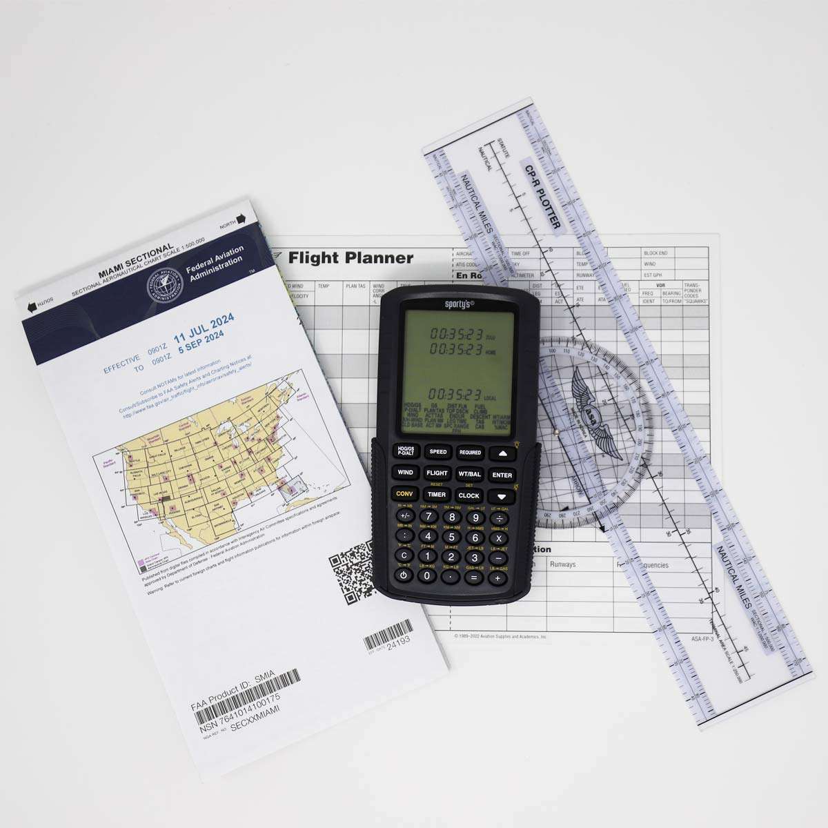 Sporty�s Electronic E6B Flight Computer image 3