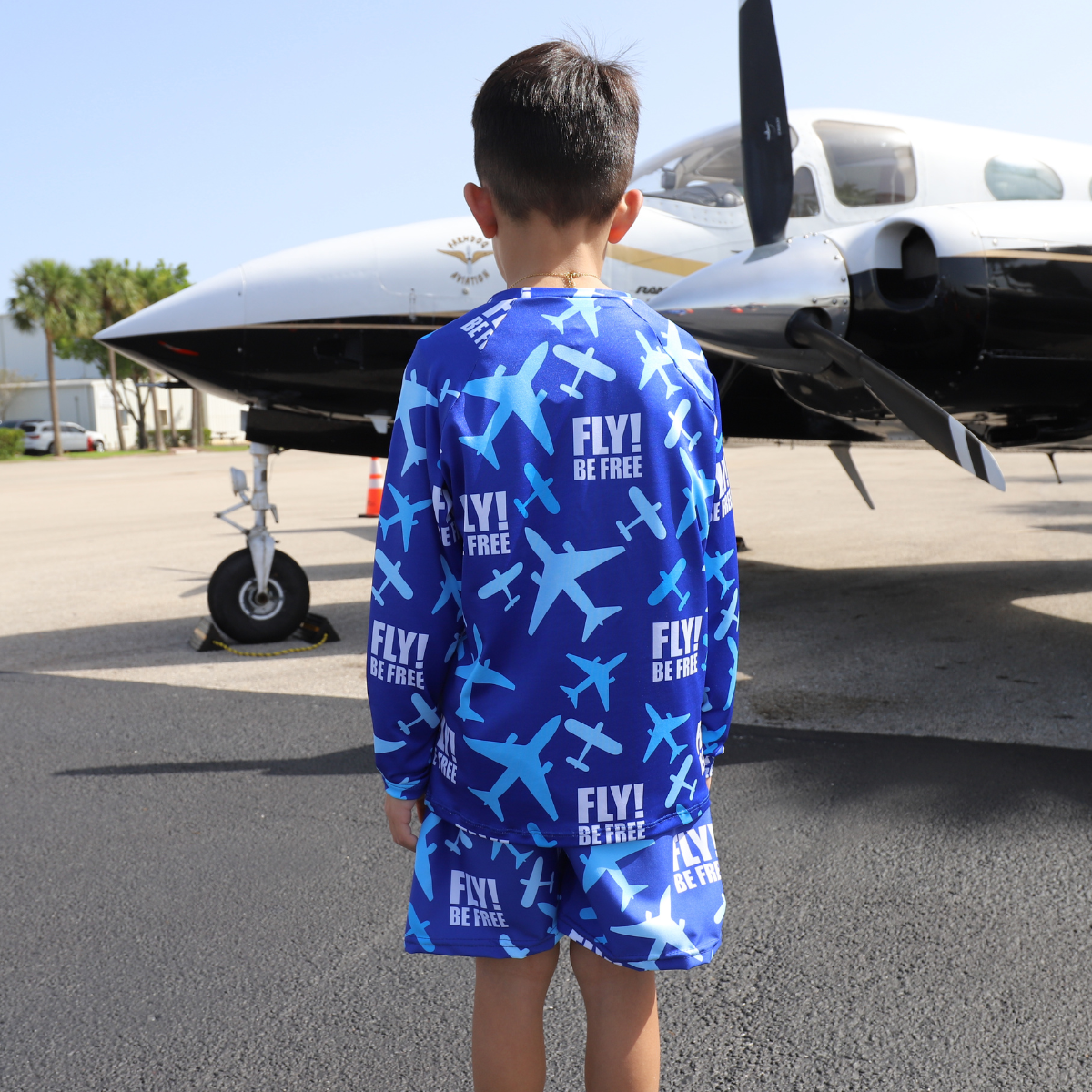 Boys Planes Bathing Suit image 5