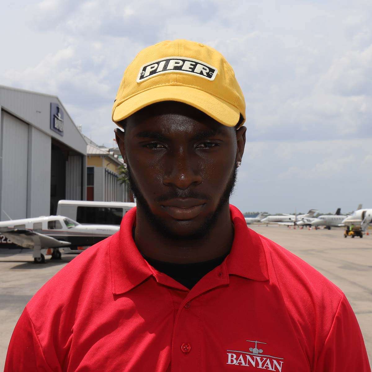 Piper Cub Vintage Yellow Cap image 4