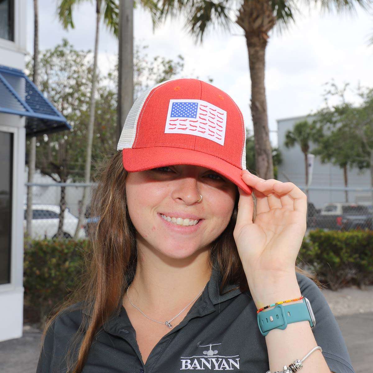 Banyan Patriotic Mesh Cap image 7
