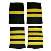 Gold Nylon Pilot Epaulets image 0