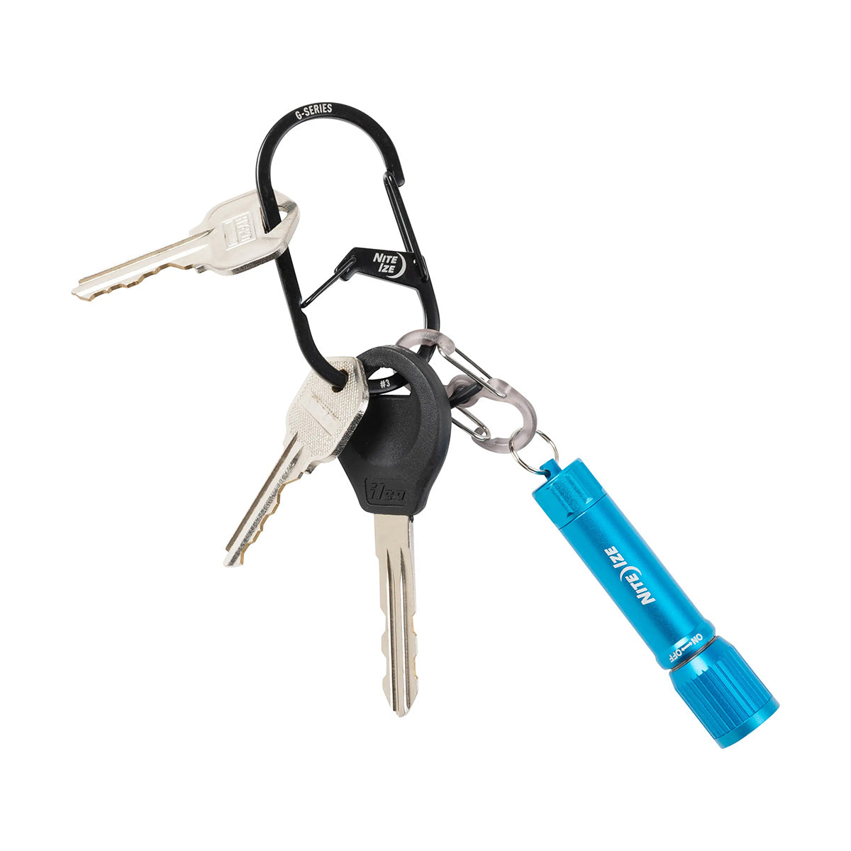 dual chamber durable carabiner