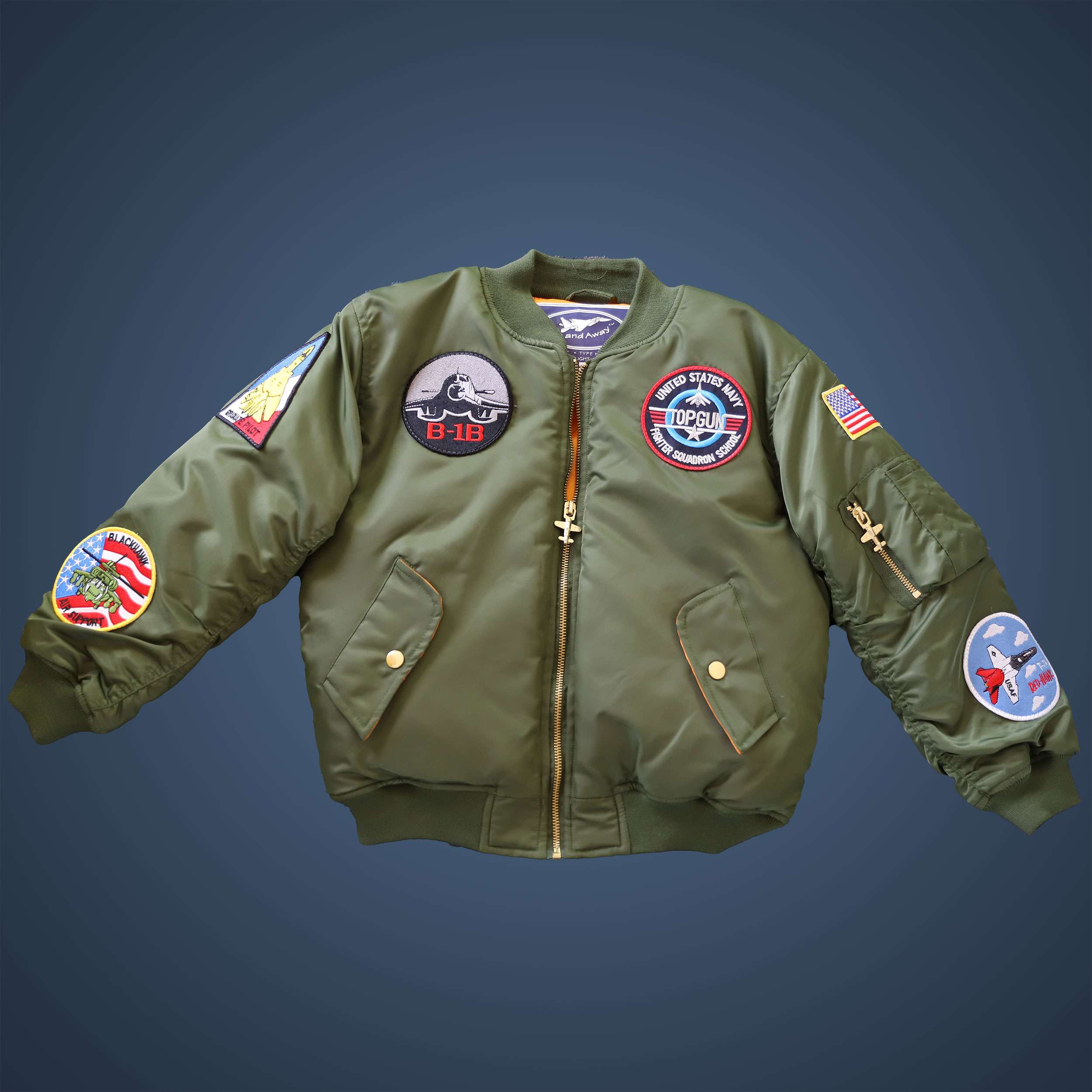 MA-1 Flight Jacket � Youth � Sage Green image 1