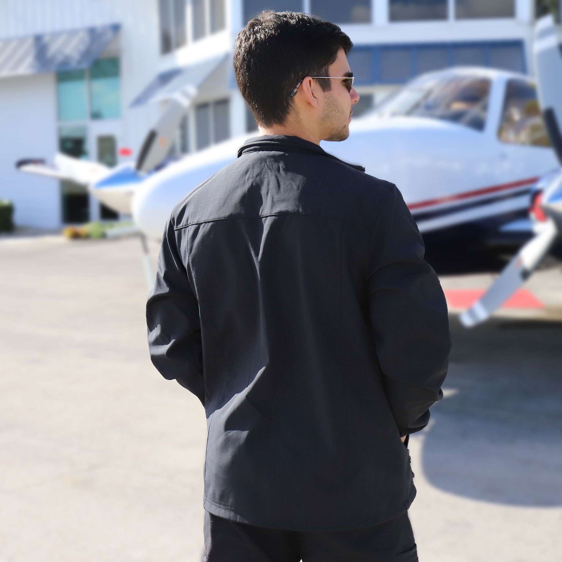 Eddie Bauer Mens Shaded Crosshatch Soft Shell Jacket image 2