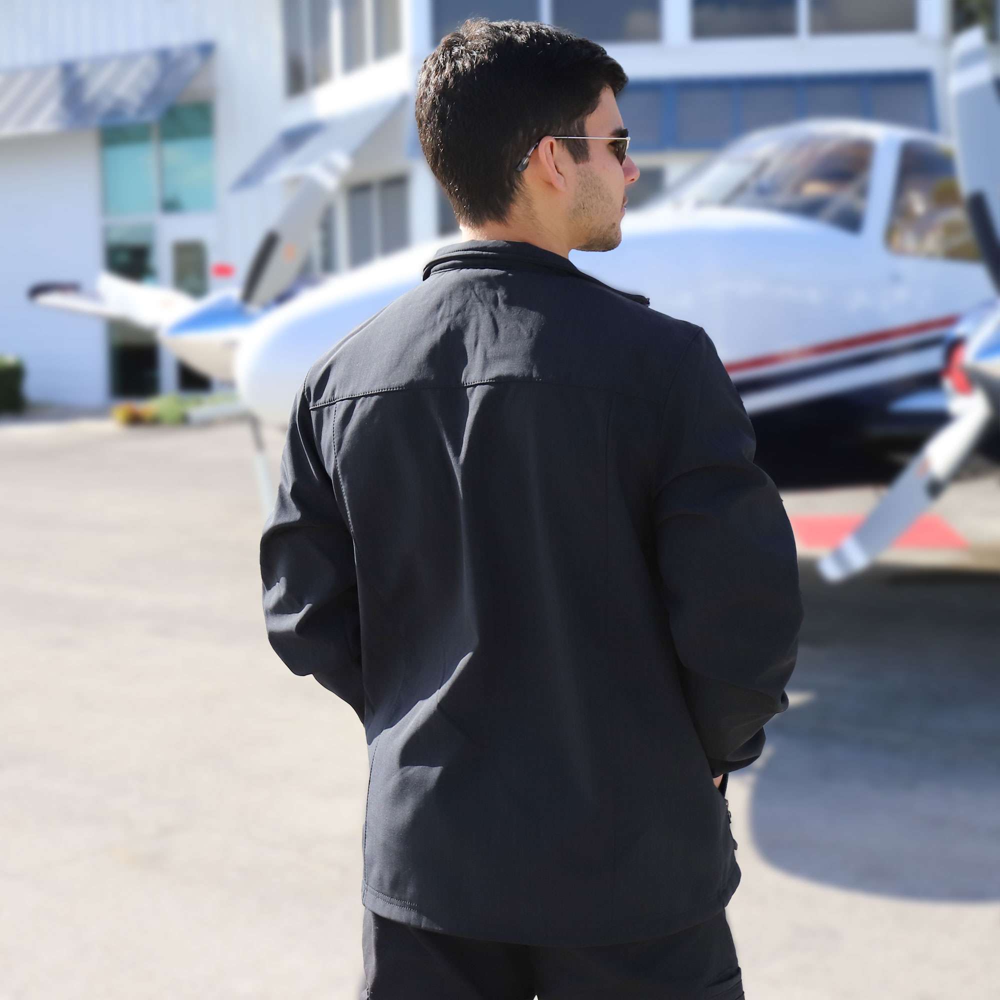 Eddie Bauer Mens Shaded Crosshatch Soft Shell Jacket image 2