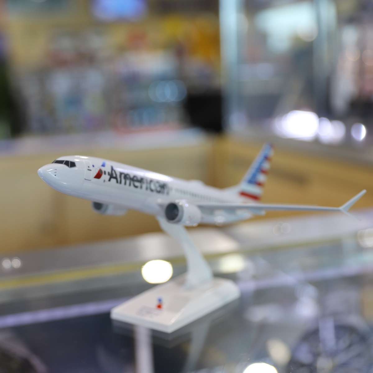 American Airlines 737 Max 8 - 1:130 Scale Airplane Model image 1