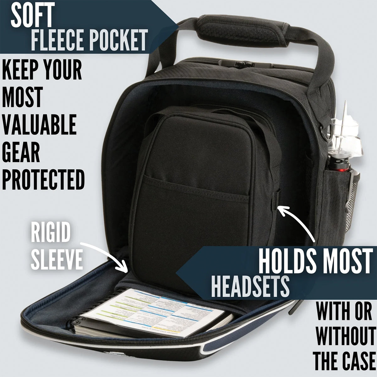 Entireflight pilot bag features