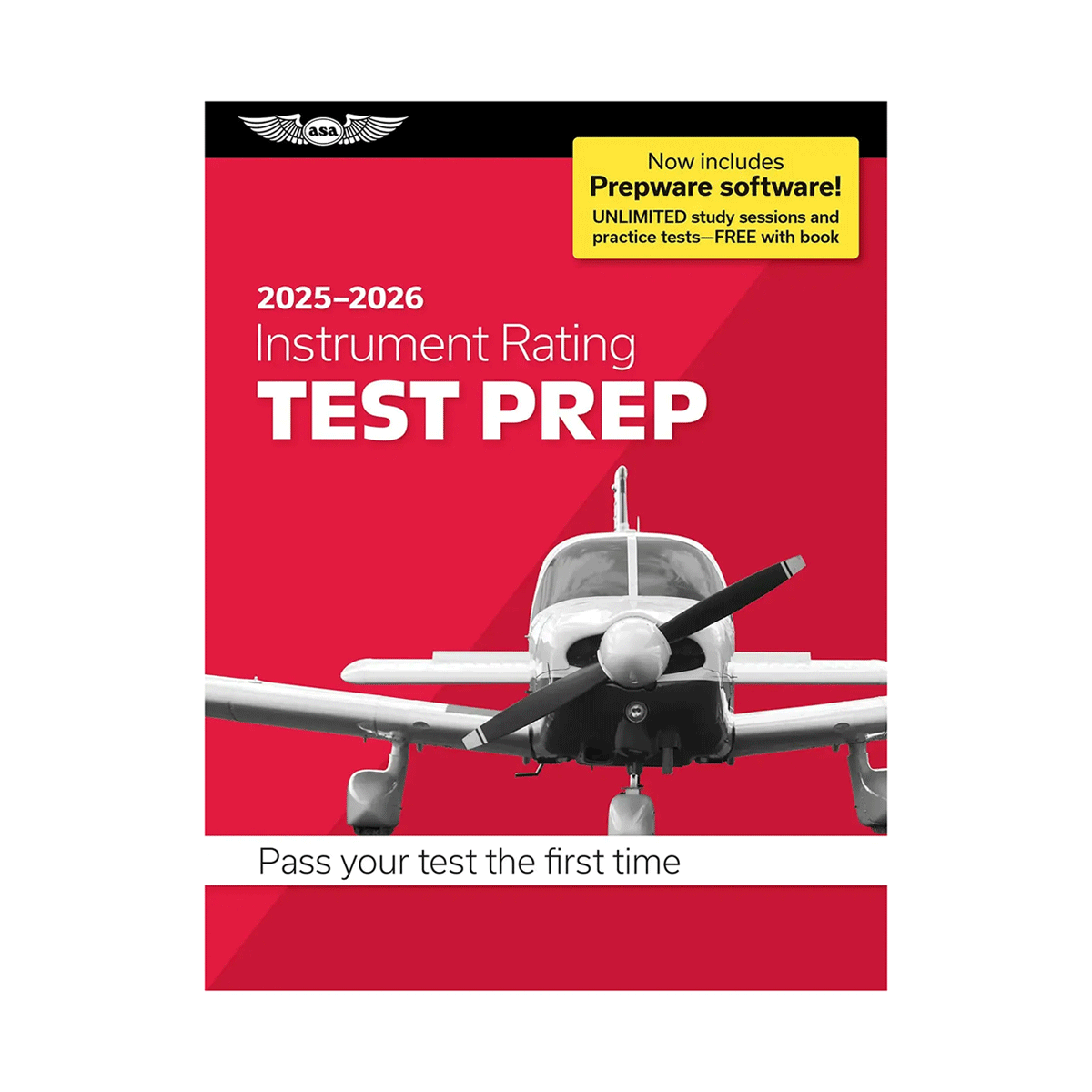 ASA Instrument Rating Test Prep Book + Prepware 2025�2026 image 0