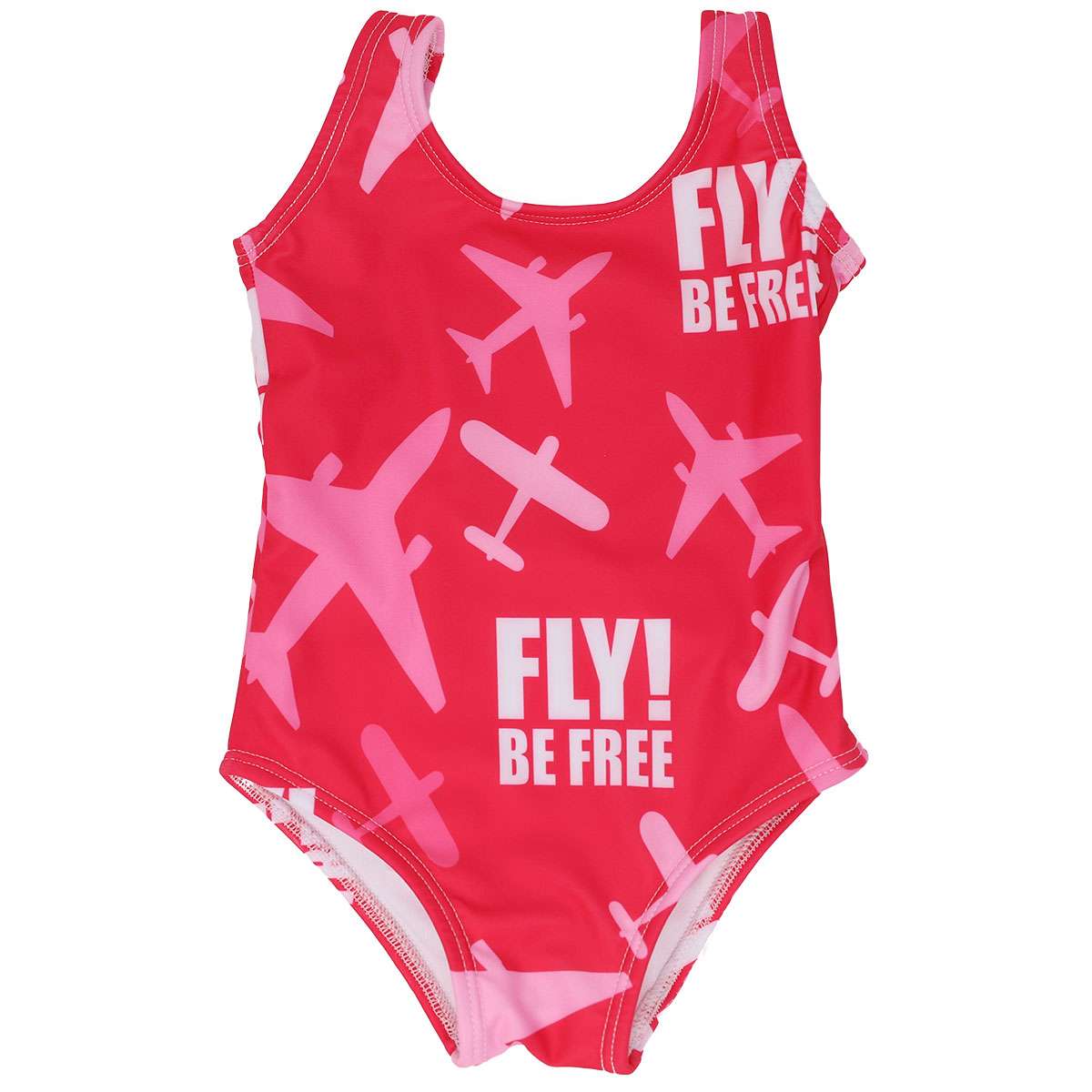 Baby Girl Bathing Suit - Planes image 0