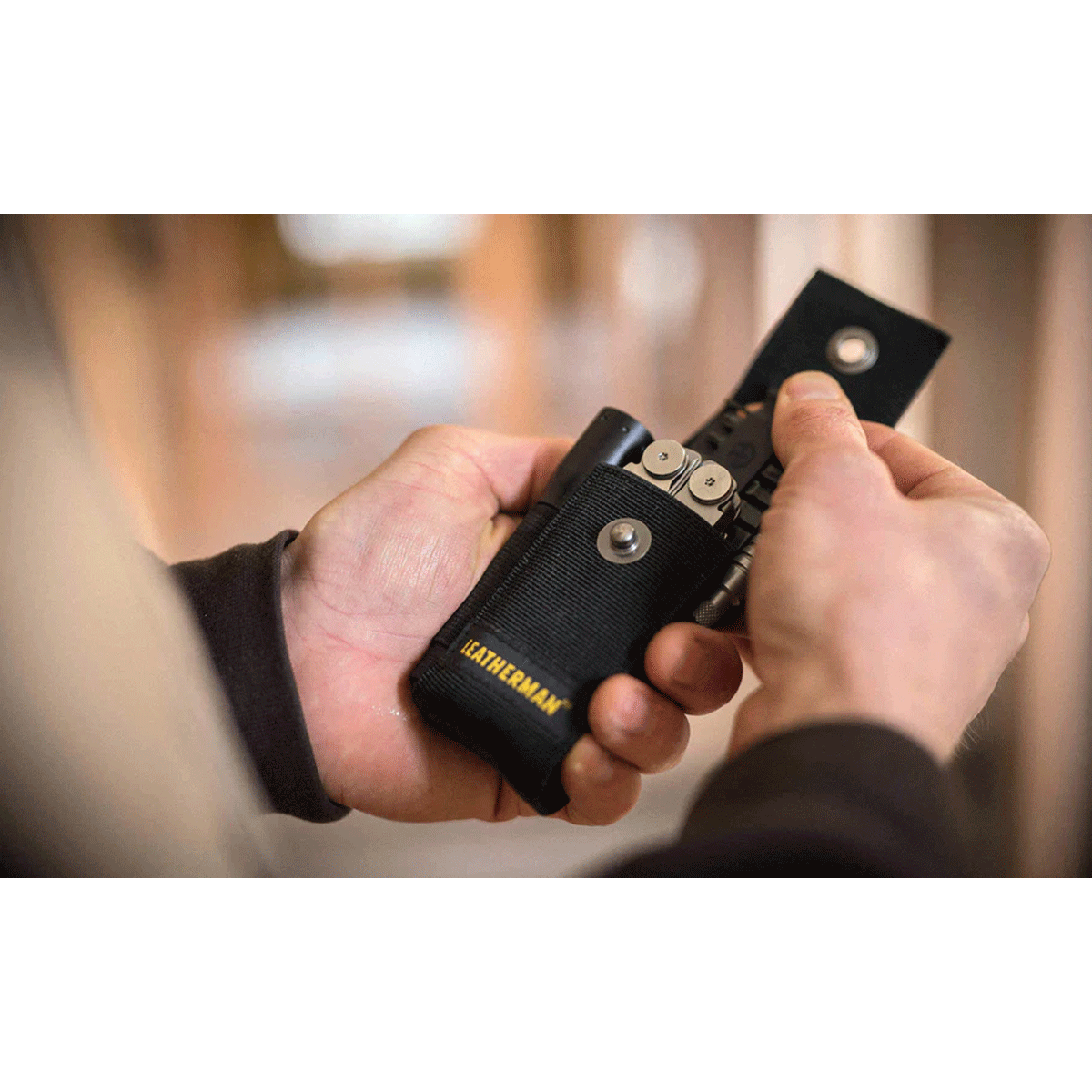 Leatherman Black Nylon Sheath w/ Pockets image 2