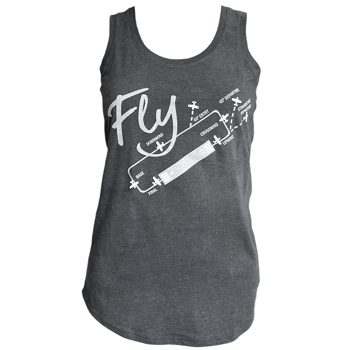 dare to fly fly pattern tank top 