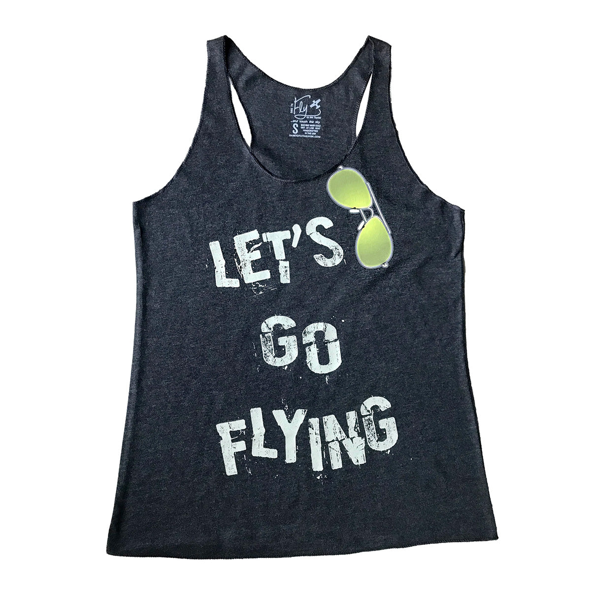 lets go flying tank top