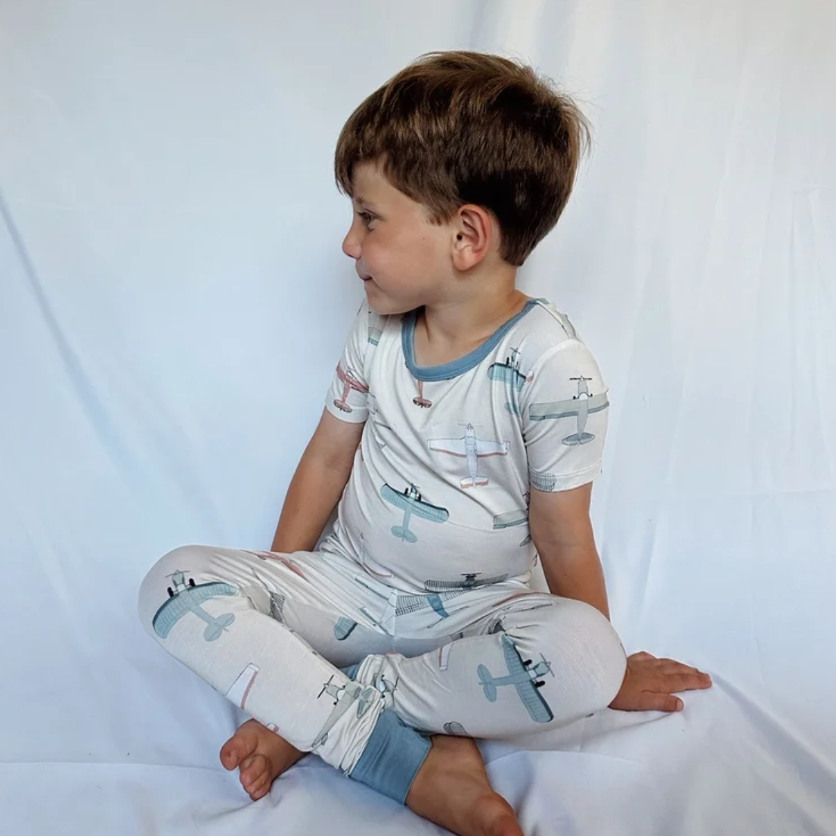 plane baby pj 2 piece 